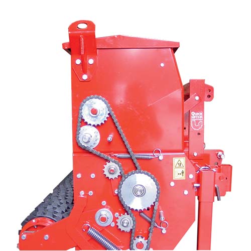 Manual or hydraulic side-shift up to 40 cm