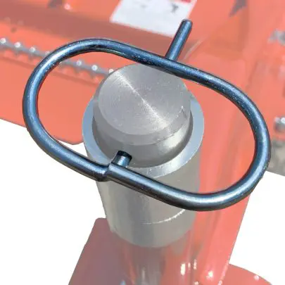 finishing mower pin