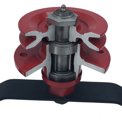 Axial grease fittings